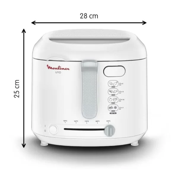 FREIDORA UNO BLANCA MOULINEX AF203158 - Imagen 5