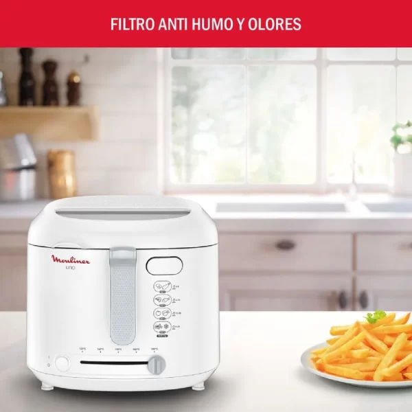 FREIDORA UNO BLANCA MOULINEX AF203158 - Imagen 3