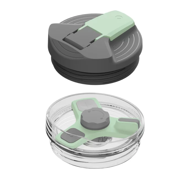 VASO TERMICO PEABODY 950 ML VERDE PE MG950V - Imagen 2