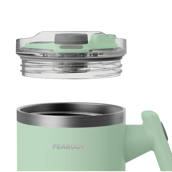 VASO TERMICO PEABODY 950 ML VERDE PE MG950V - Imagen 5