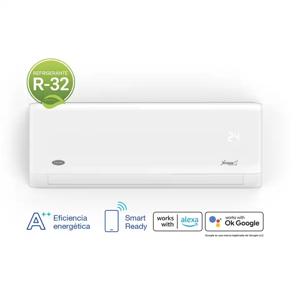 AIRE ACOND SPLIT CARRIER 3600 W INVER F/C (3096KCAL) 53HVN12KN81F - Imagen 4