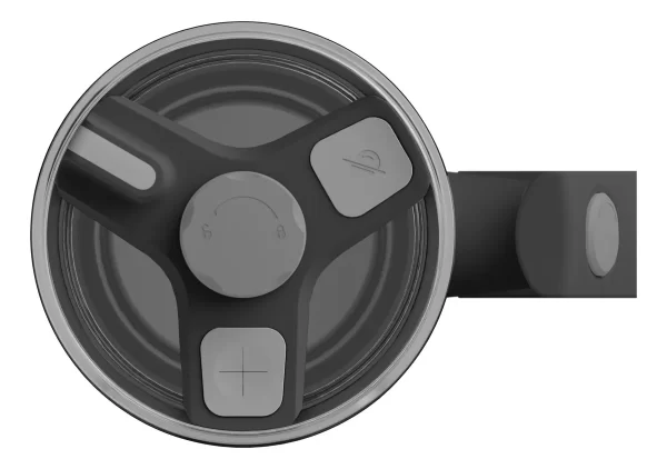 VASO TERMICO PEABODY 1200 ML NEGRO PE MG1200N - Imagen 8