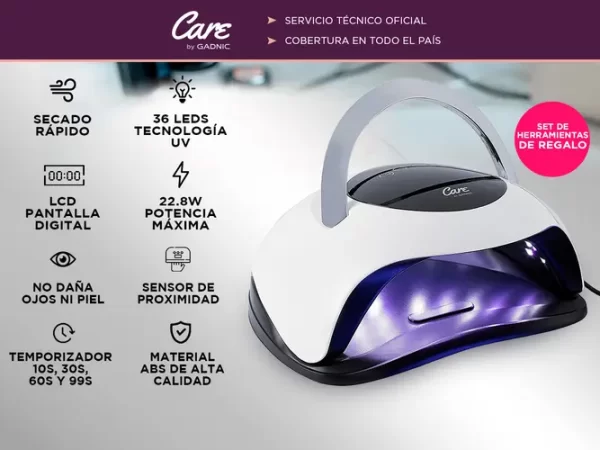 CABINA PARA SECADO DE UÑAS GADNIC BQ5 PRO - Imagen 2