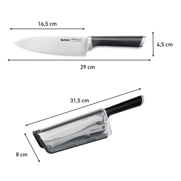 CUCHILLO CON AFILADOR EVERSHARP K2569004 - Imagen 4