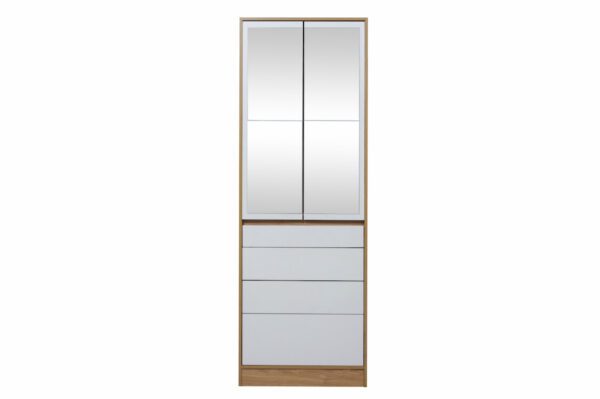 ROPERO RICCHEZZE MURANO CON ESPEJO 0.70 MTS - Imagen 3