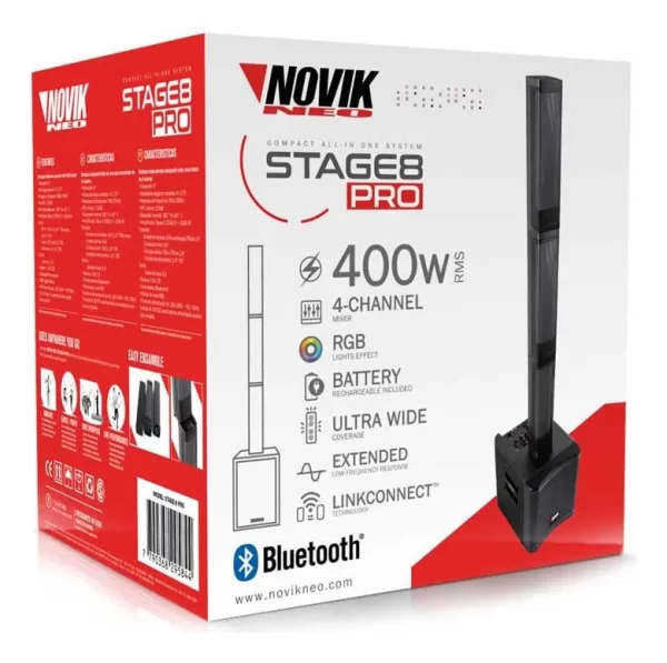 PARLANTE STAGE 8 PRO NOVIK SOMECO - Imagen 2
