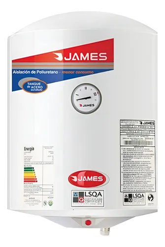 TERMOTANQUE ELECTRICO JAMES 40 L