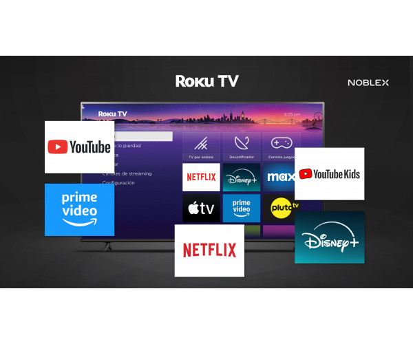 TV LED 32" NOBLEX ROKU DB32X3000 - Imagen 4