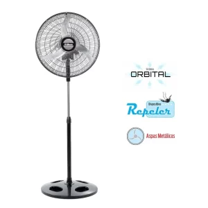 VENTILADOR PIE 20´  LILIANA VVPM-2016  METALICA ROT ORB
