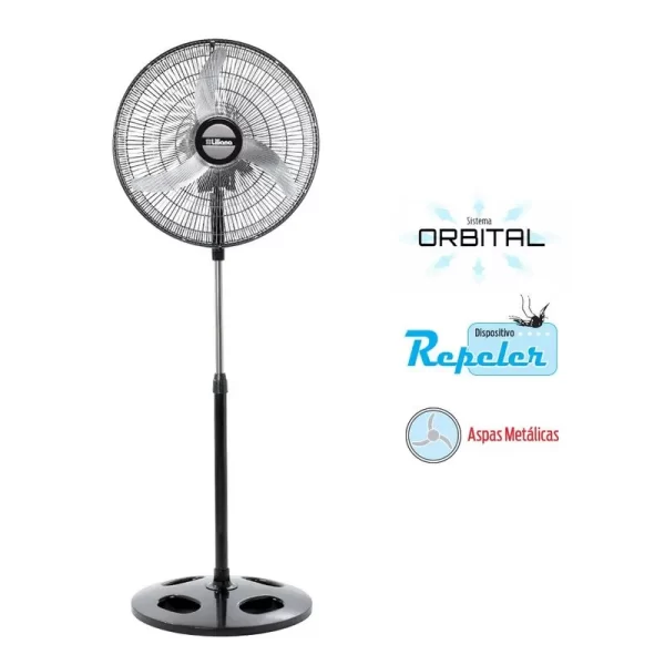 VENTILADOR PIE 20´  LILIANA VVPM-2016  METALICA ROT ORB