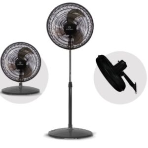 VENTILADOR  3 EN 1 18" 75W WHITENBLACK VPWB18M
