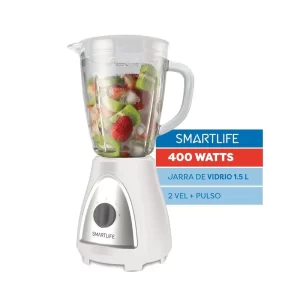 LICUADORA SMARTLIFE 400W 1.5 L  SL-BL1008 WHITE