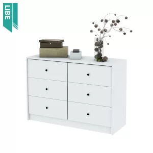 CHIFONIER COMODA ALICANTE 1.20  CM-122 BLANCA