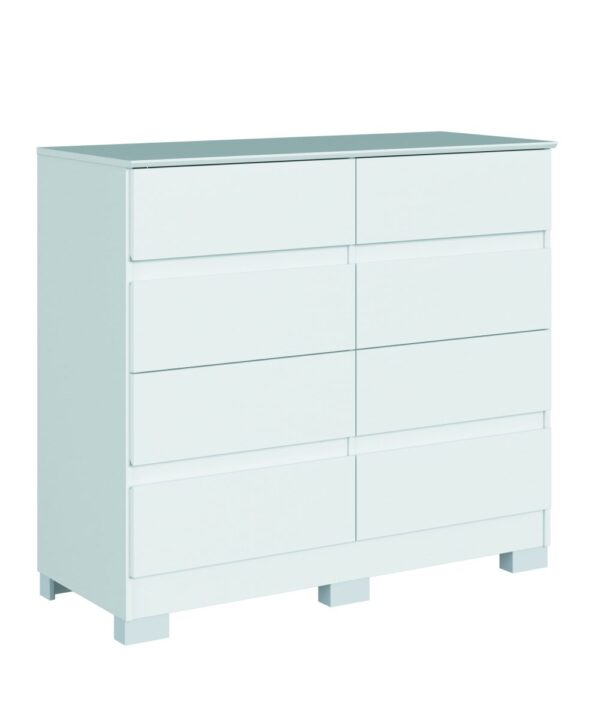 CHIFONIER COMODA  LARA 8 CAJ MOD 508 BLANCA