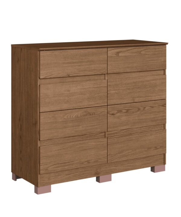 CHIFONIER COMODA  LARA 8 CAJ MOD 508 MACADANIA