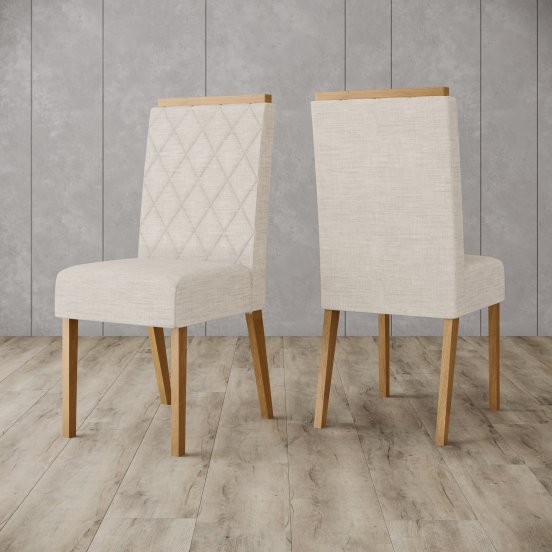SILLA COMEDOR NINA NATURAL X4 SEC-32-510 HENN - Imagen 3