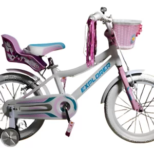 BICI ENRIQUE R16 EXPLORER AURORA ALUMINIO NENA BLANCA ( 130607)