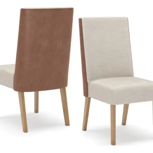 SILLA HENN ANNE X6 MOD 531 NATURE LINO IMPORTACION