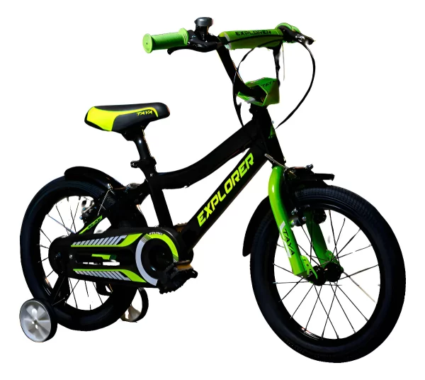 BICI ENRIQUE R 16 EXPLORER INDIGO VARON VERDE ( 130606)