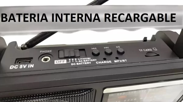 RADIO UNISEF DUAL R-924 C/BLUETHOOTH - Imagen 2