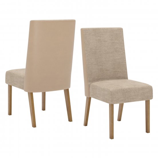 SILLA HENN ANNE X6 MOD 536 CORANO BEIGE/CREME IMPORT - Imagen 3