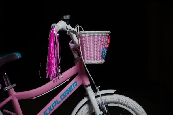 BICI ENRIQUE R16 EXPLORER AURORA ALUMINIO NENA BLANCA ( 130607) - Imagen 3