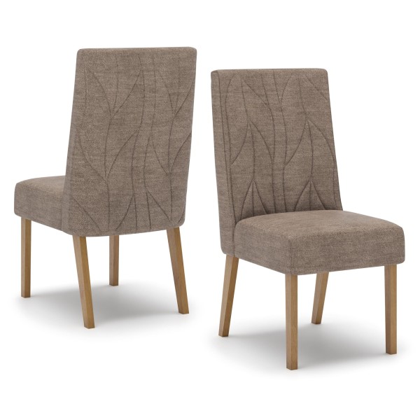 SILLA COMEDOR ELOA X 4 HENN CACAO - Imagen 2