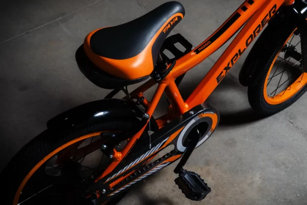 BICI ENRIQUE R16 EXPLORER ALUMINIO INDIGO VARON NARANJA ( 130606) - Imagen 4