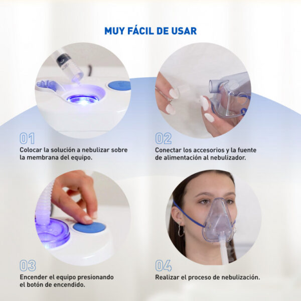 NEBULIZADOR ULTRASONICO N61 NUOVO PICCOLO SILFAB - Imagen 3