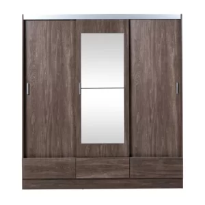 ROPERO  TANA PLUS 3 PTAS CORRED. C/ ESPEJO MOCCHA RICCHEZZE