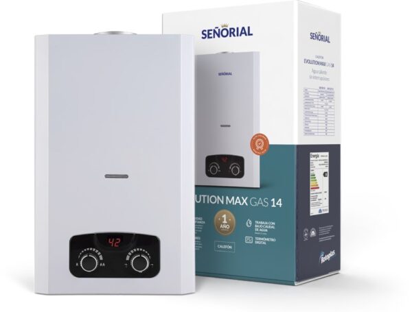CALEFON SEÑORIAL EVOLUTION MAS 14 LTS GLP ( 300114) - Imagen 3