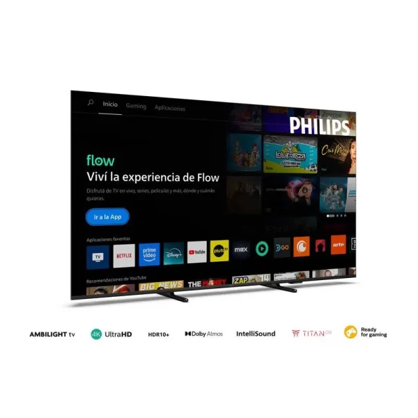 TV LED 65" PHILIPS 65PU810C/77 4K TITAN - Imagen 4
