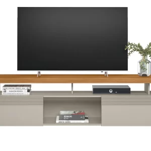 RACK ESMERALDA TV 70 NATURE /OFF WHIT