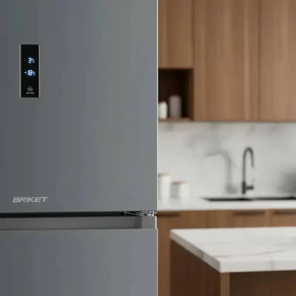 HELADERA BRIKET KD-420 FWEG GREY NO FROST - Imagen 6
