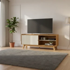 RACK DELOS AURUM TV-65 NATURE/ OFF WHITE